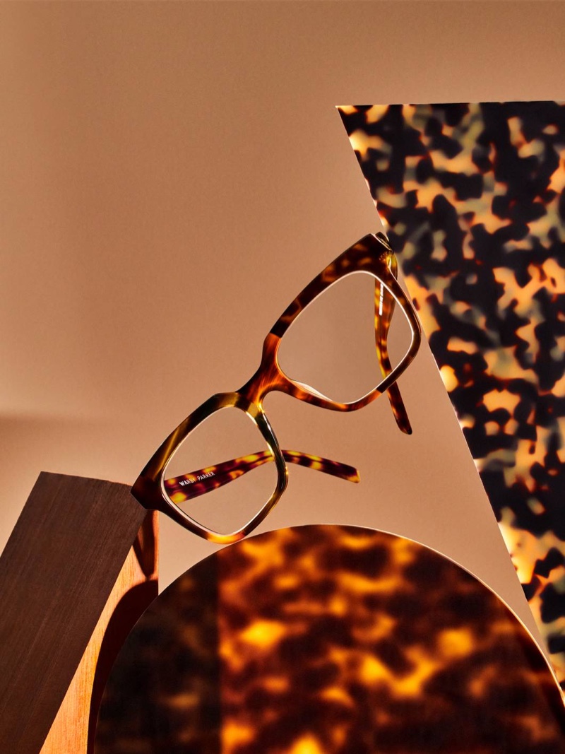 Winston glasses in Tortoise Collage from Warby Parker » Tortoise Collage: Warby Parker Revisits the Classic Eyewear Design Winston glasses in Tortoise Collage from Warby Parker