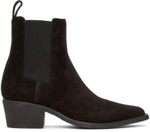 AMIRI Black Suede Chelsea Boots AMIRI Black Suede Chelsea Boots