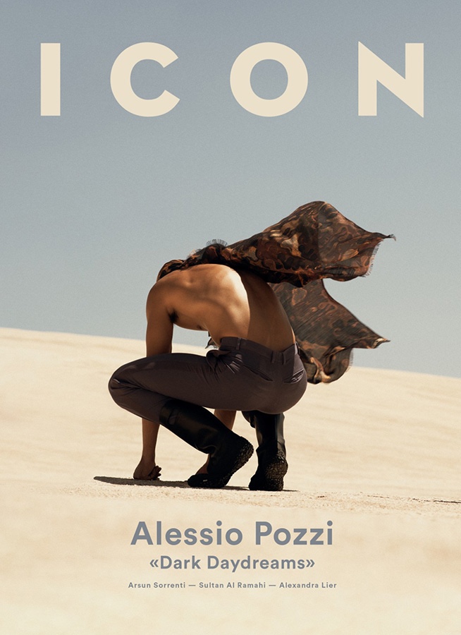 Alessio Pozzi Dons Dior Men for ICON Cover Shoot