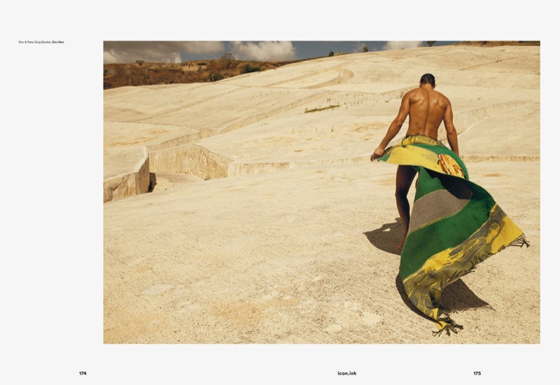 » Alessio Pozzi Dons Dior Men for ICON Cover Shoot Alessio Pozzi 2021 Icon 007