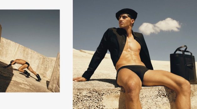 Alessio Pozzi Dons Dior Men for ICON Cover Shoot