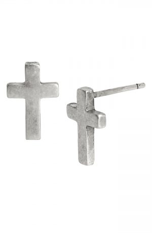 Allsaints Cross Stud Earrings Allsaints Cross Stud Earrings