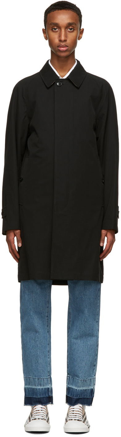 Burberry Black Camden Car Coat | The Fashionisto