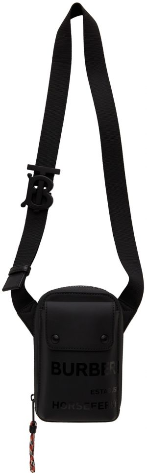Burberry Black 'Horseferry' Jed Messenger Bag Burberry Black 'Horseferry' Jed Messenger Bag