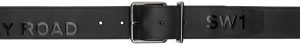 Burberry Black 'Horseferry' Mack Belt Burberry Black 'Horseferry' Mack Belt