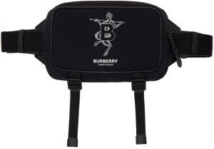 Burberry Black Mythical Alphabet 'B' Faun West Bum Bag Burberry Black Mythical Alphabet 'B' Faun West Bum Bag