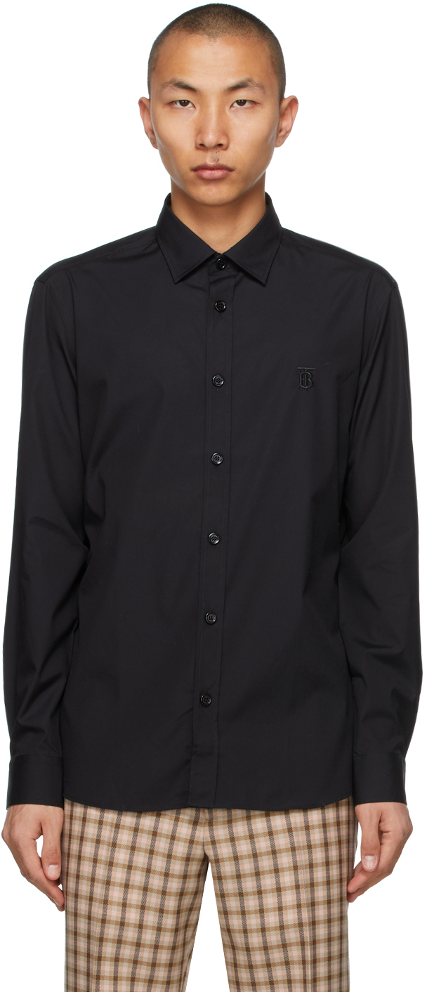 Burberry Black Sherwood Shirt | The Fashionisto