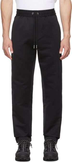 Burberry Black Silk Merrick Lounge Pants Burberry Black Silk Merrick Lounge Pants