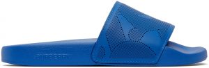 Burberry Blue Furley Slides Burberry Blue Furley Slides