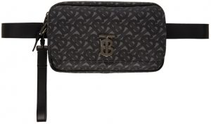 Burberry Grey TB Monogram Teddy Bag Burberry Grey TB Monogram Teddy Bag
