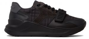 Burberry Grey Vintage Check Sneakers Burberry Grey Vintage Check Sneakers