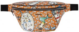 Burberry Orange TB Monogram Cason Bum Bag Burberry Orange TB Monogram Cason Bum Bag