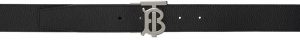 Burberry Reversible Black & Brown Monogram Motif Belt Burberry Reversible Black & Brown Monogram Motif Belt