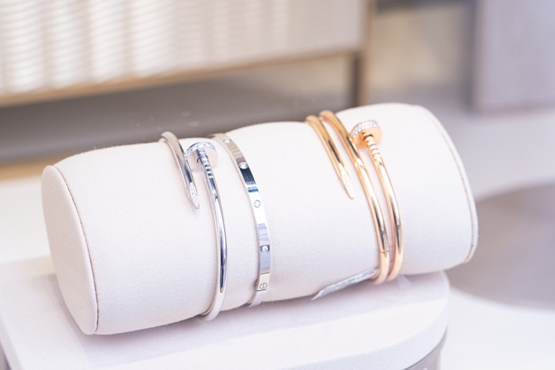 Cartier Bracelets Display