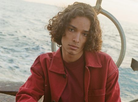 Djairo Mulder Goes Casual in American Vintage Essentials
