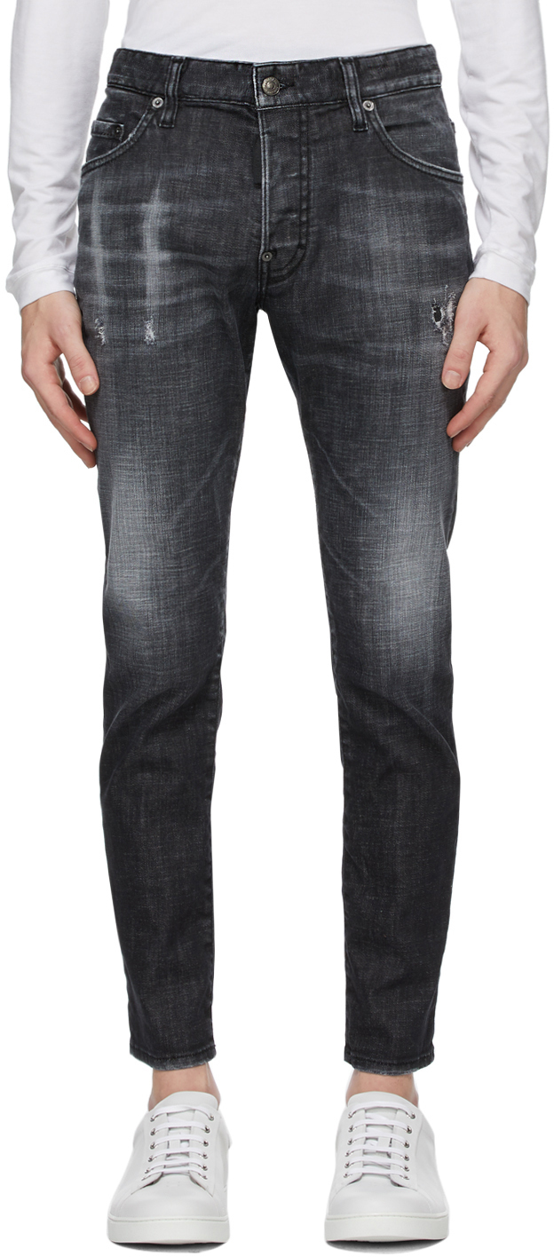 Dsquared2 Black Skater Jeans The Fashionisto