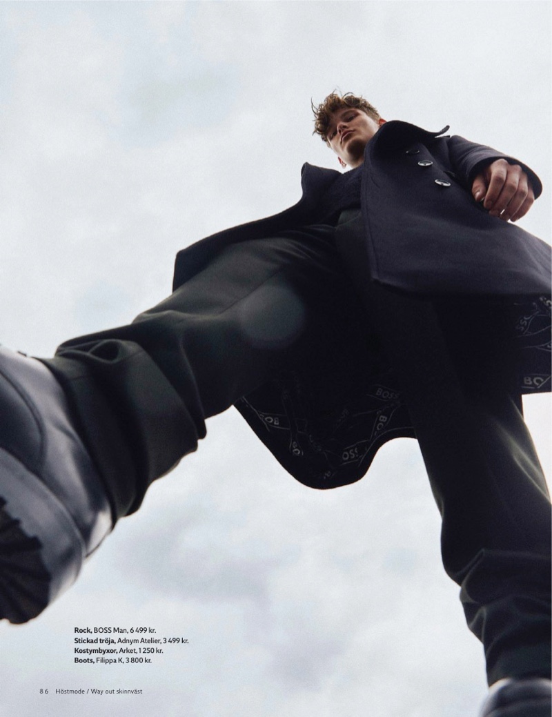 Edwin Lidén Kiejs Embraces a Dark Fall for King Magazine