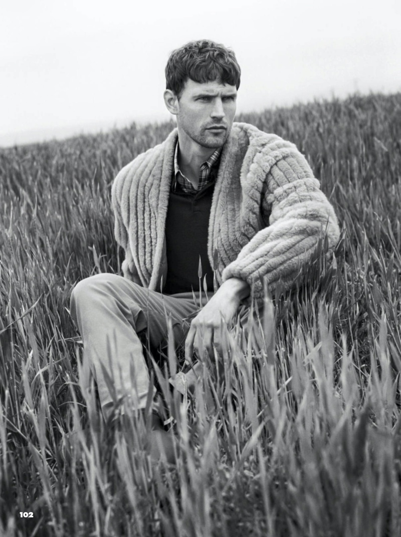 » Guy Robinson Takes to Cornwall for GQ France Guy Robinson 2021 GQ France Editorial 009