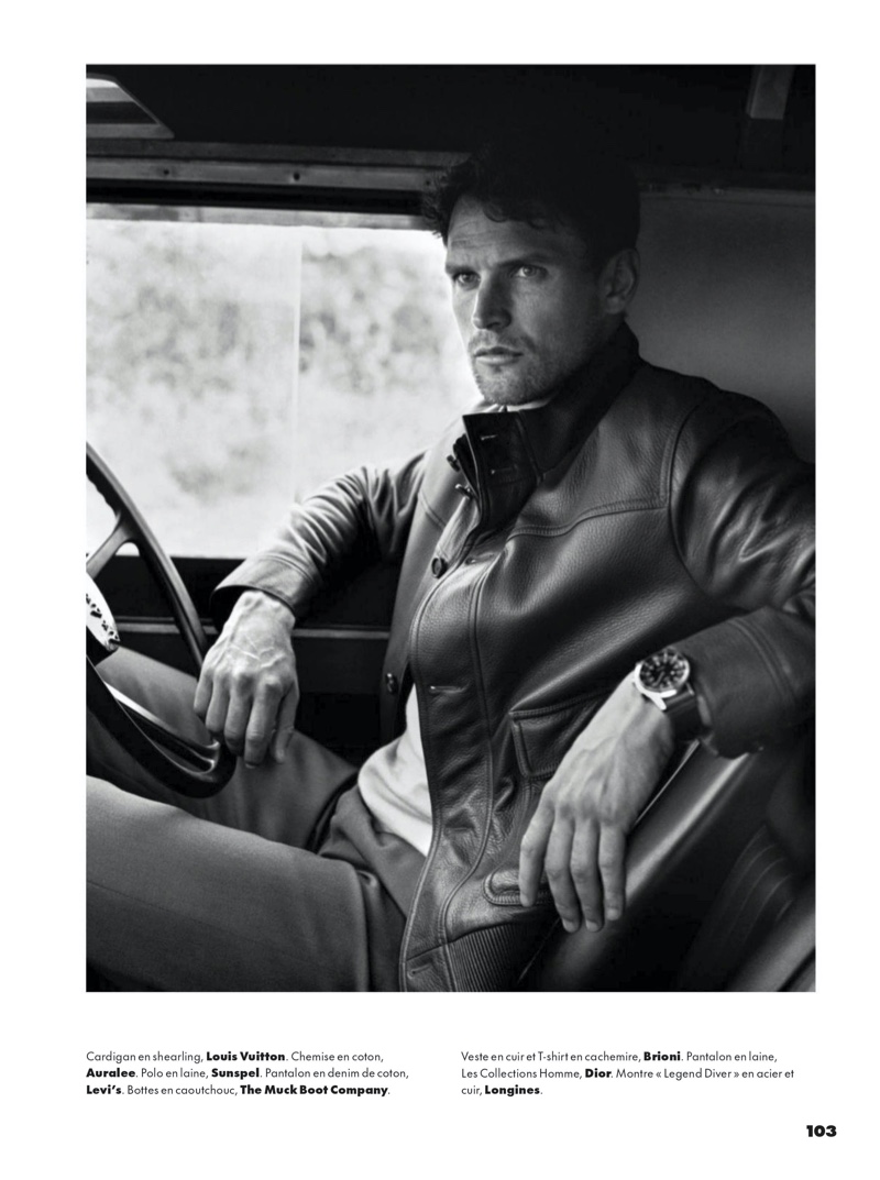 » Guy Robinson Takes to Cornwall for GQ France Guy Robinson 2021 GQ France Editorial 010