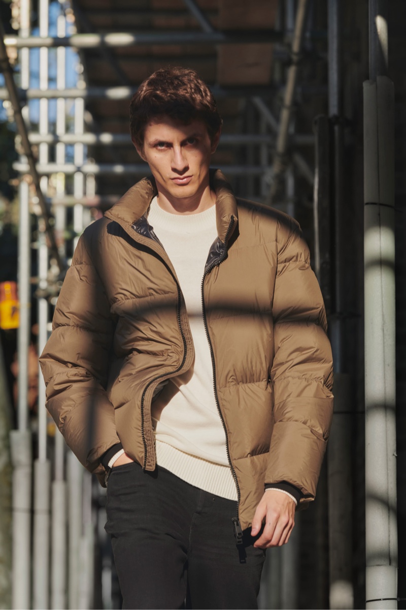Portraits: Henry Kitcher Poses for Massimo Dutti