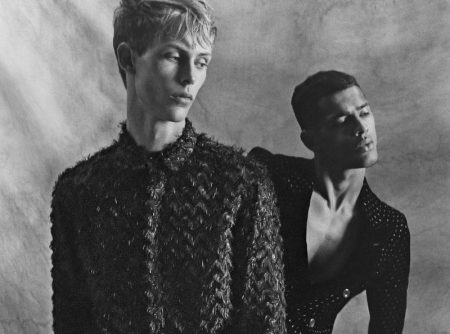 Oliver & Jonas Dress Up in Emporio Armani for ICON Italy