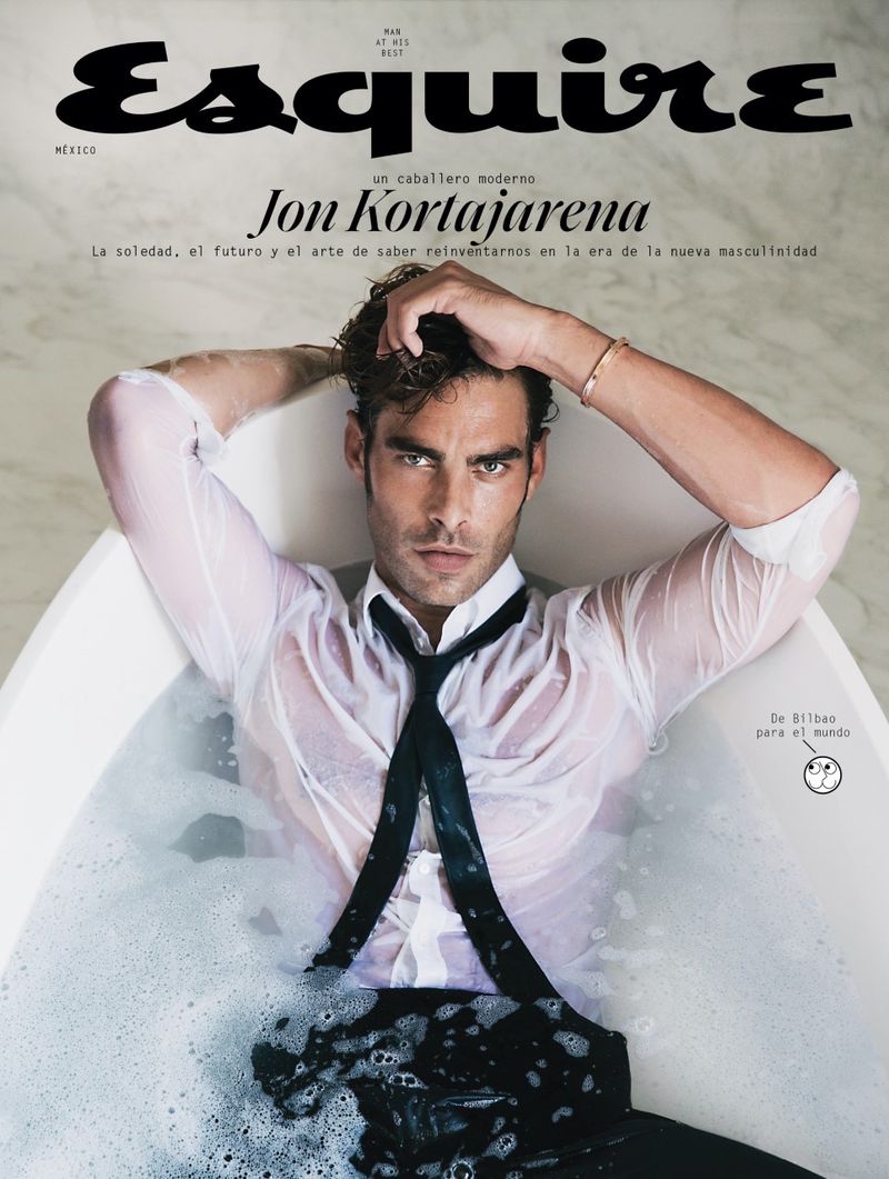 Jon Kortajarena Stars in Esquire México Cover Shoot