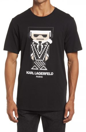 Karl Lagerfeld Paris Headphones Graphic Tee, Size Small Regular in Black at Nordstrom Karl Lagerfeld Paris Headphones Graphic Tee, Size Small Regular in Black at Nordstrom