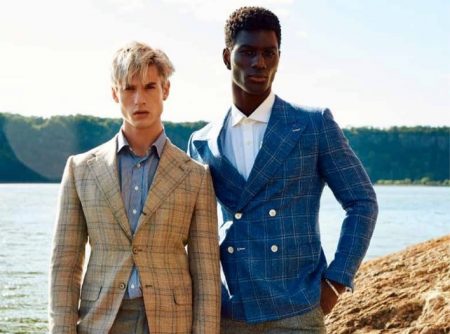 Gray & Joseph Head Outdoors for L’Officiel Hommes Ukraine
