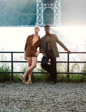 Gray Eberley & Joseph Aggrey 2021 L'Officiel Hommes Ukraine