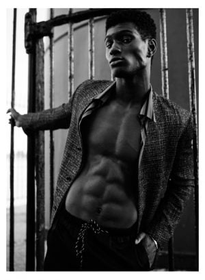 Gray Eberley & Joseph Aggrey 2021 L'Officiel Hommes Ukraine