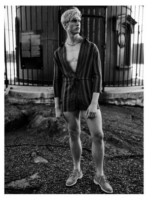 Gray Eberley & Joseph Aggrey 2021 L'Officiel Hommes Ukraine