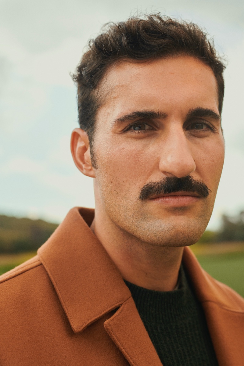 Mango head merchandiser David Prada appears in the brand's Committed to the Future campaign.