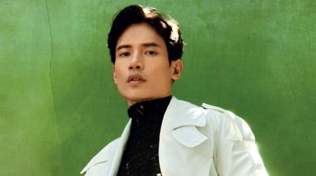 Manny Jacinto Sports Bottega Veneta for August Man Embracing a bold fall look, Manny Jacinto sports Bottega Veneta for August Man.