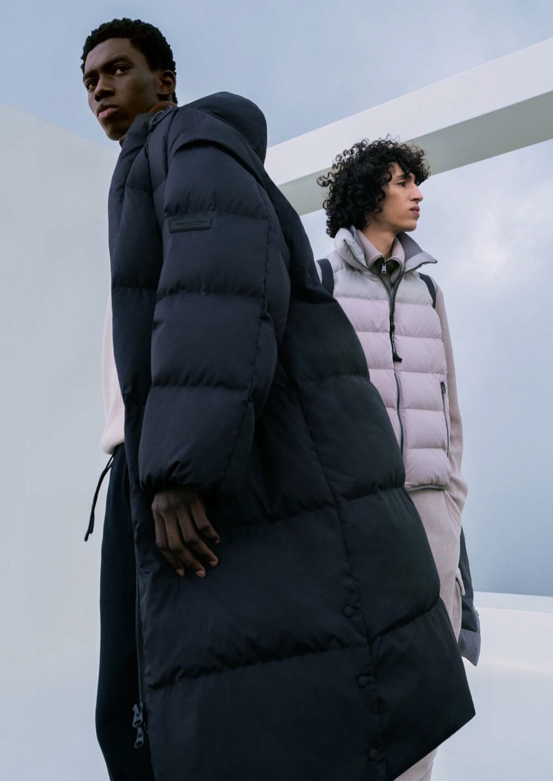 Ottawa Kwami and Bilel Ben Ahmed star in Marc O'Polo's fall-winter 2021 campaign.