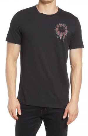 Men's Allsaints Ceremony Brace Graphic Tee, Size Large - Black Men's Allsaints Ceremony Brace Graphic Tee, Size Large - Black