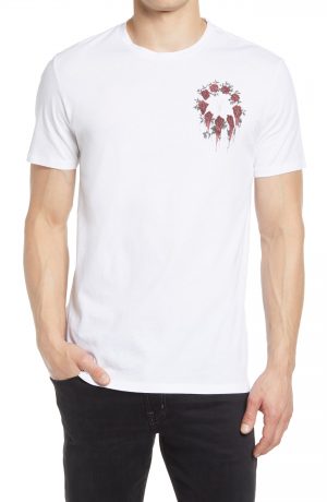 Men's Allsaints Ceremony Brace Graphic Tee, Size Small - White Men's Allsaints Ceremony Brace Graphic Tee, Size Small - White
