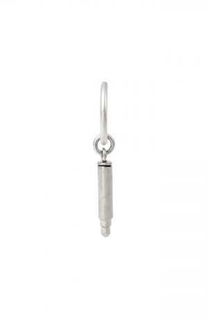 Men's Allsaints Men's Bullet Single Hoop Earring Men's Allsaints Men's Bullet Single Hoop Earring