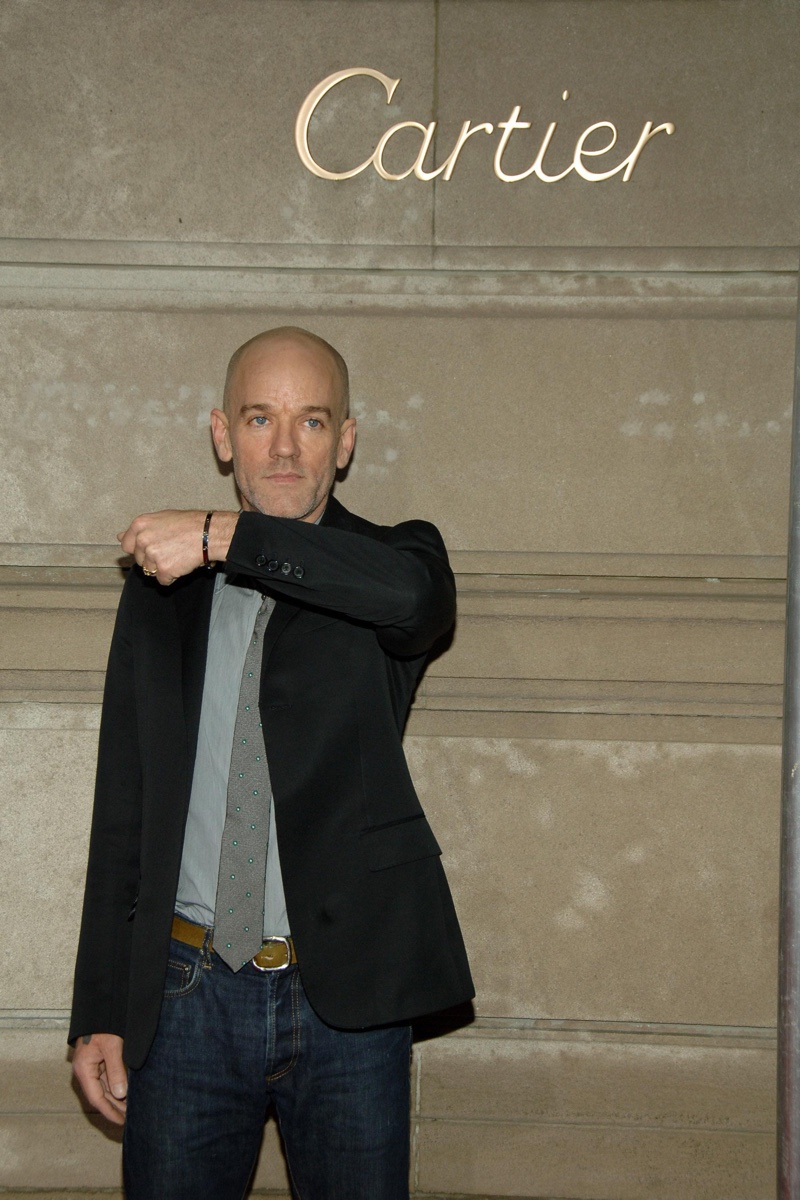 Michael Stipe Cartier Bracelet Event