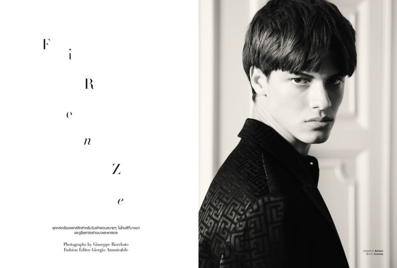 » Nacho Penín Takes to Florence for Harper's Bazaar Thailand Men Nacho P 2021 Harpers Bazaar Thailand Men 001