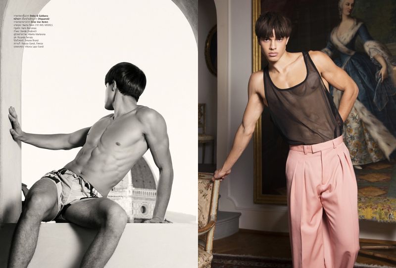 » Nacho Penín Takes to Florence for Harper's Bazaar Thailand Men Nacho P 2021 Harpers Bazaar Thailand Men 003