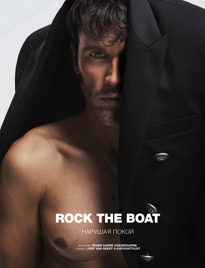 Pascal Bier Rocks the Boat with Numéro Russia Homme