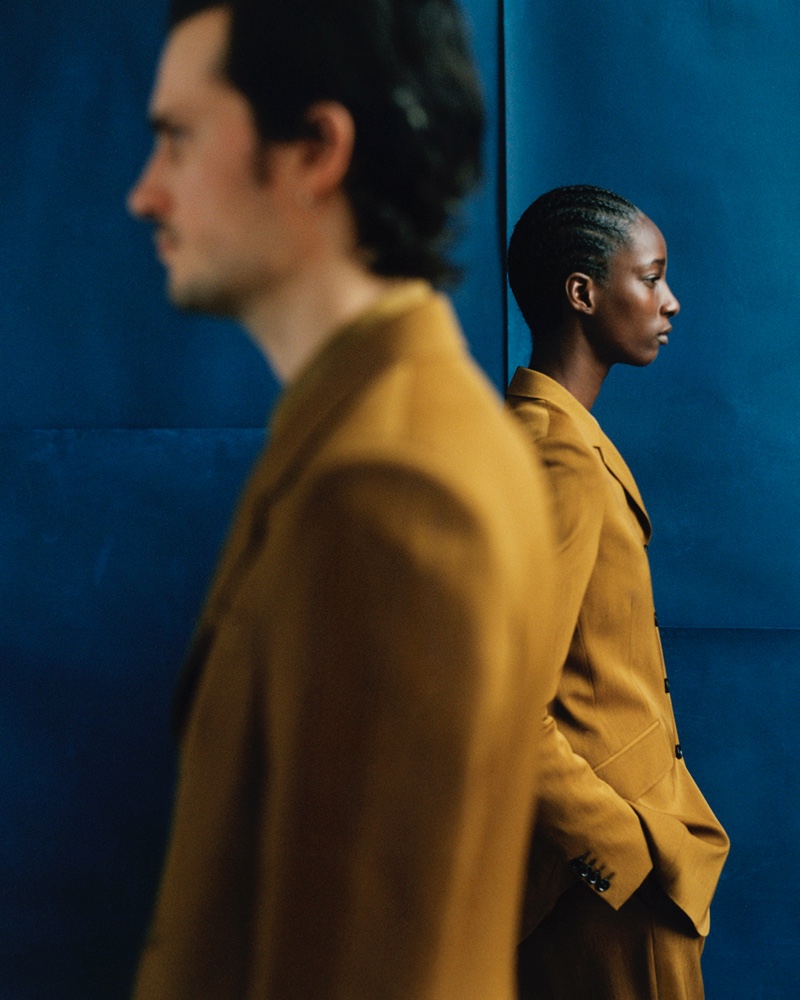 Paul Smith enlists Tristan Pigott and Shade Akinbobola as the stars of its fall-winter 2021 campaign.