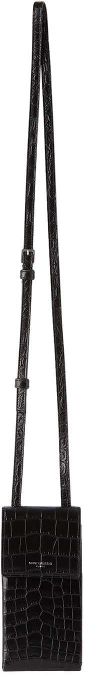 saint laurent phone pouch