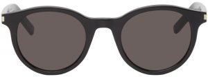 Saint Laurent Black SL 342 Round Sunglasses Saint Laurent Black SL 342 Round Sunglasses