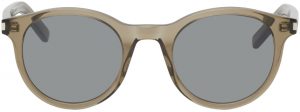 Saint Laurent Brown SL 342 Round Sunglasses Saint Laurent Brown SL 342 Round Sunglasses