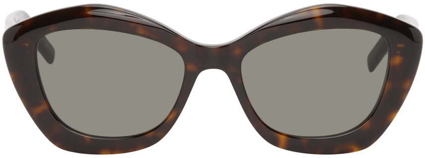 Saint Laurent Tortoiseshell SL 68 Sunglasses | The Fashionisto