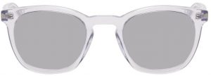 Saint Laurent Transparent SL 28 Square Sunglasses Saint Laurent Transparent SL 28 Square Sunglasses