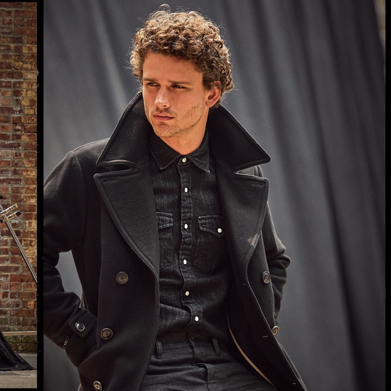 Donning an Italian wool cashmere peacoat, Simon Nessman also wears Todd Snyder's Italian denim western shirt and slim-fit stretch jeans.Donning an Italian wool cashmere peacoat, Simon Nessman also wears Todd Snyder's Italian denim western shirt and slim-fit stretch jeans. » Todd Snyder Issued By: Simon Dons Smart Fall Style Donning an Italian wool cashmere peacoat, Simon Nessman also wears Todd Snyder's Italian denim western shirt and slim-fit stretch jeans.Donning an Italian wool cashmere peacoat, Simon Nessman also wears Todd Snyder's Italian denim western shirt and slim-fit stretch jeans.