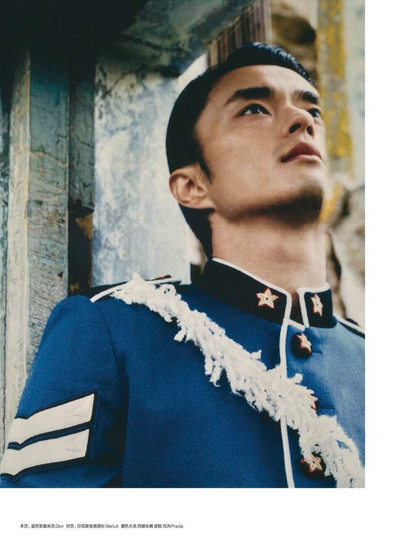 Zhao Lei is King for GQ China