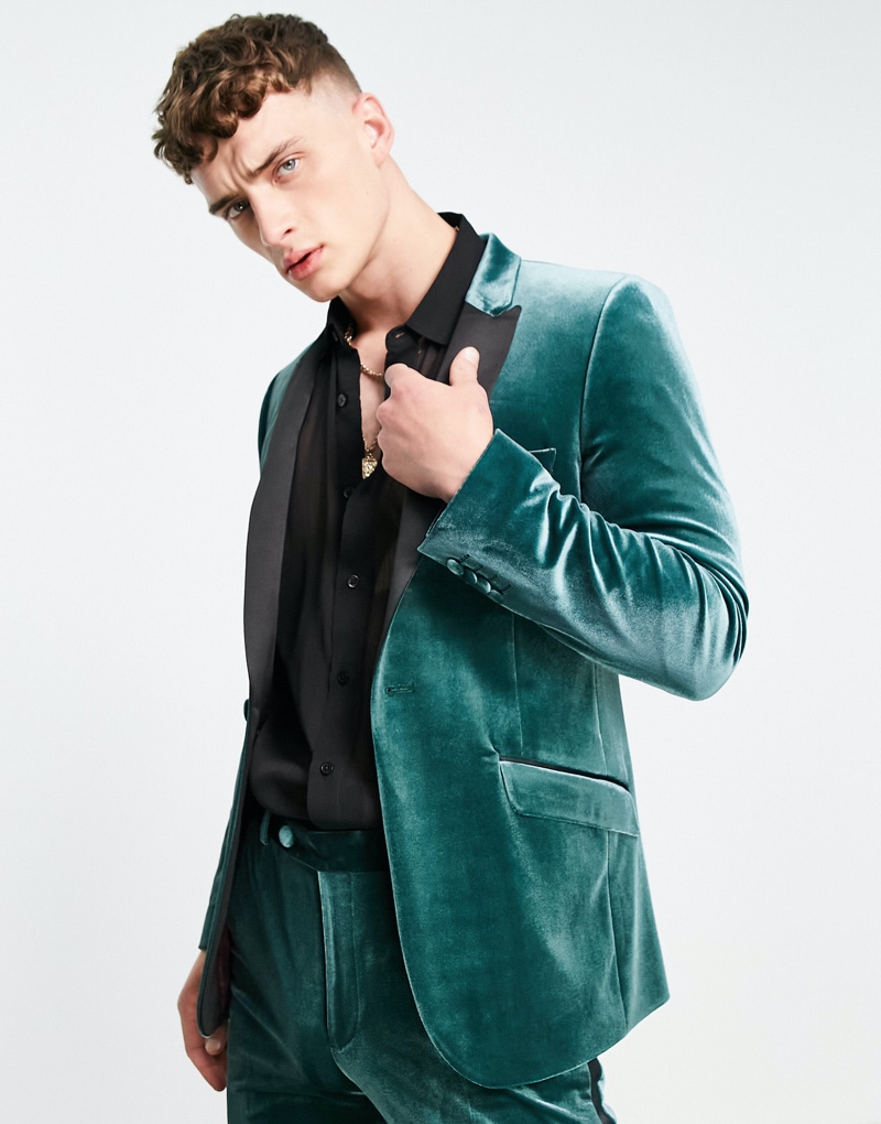 ASOS Kicks Off Party Season with Sharp New Tailored Statements